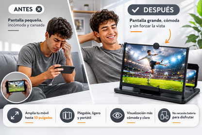 Amplificador de Pantalla HD para Smartphone