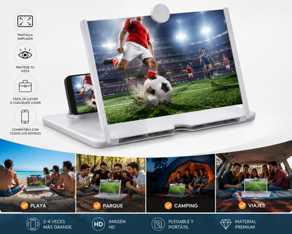 Amplificador de Pantalla HD para Smartphone